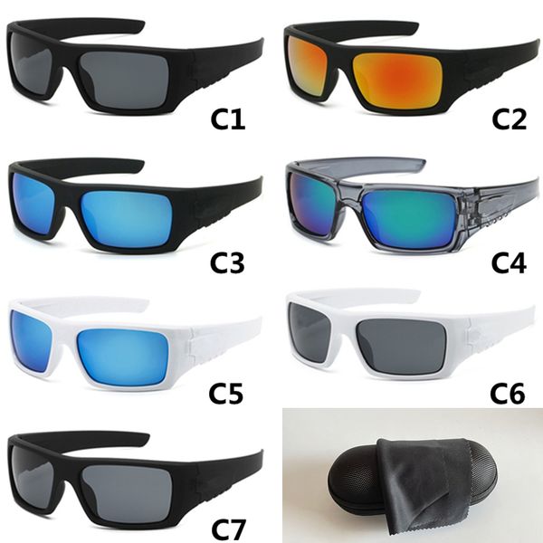 Lunettes de soleil de créateur de marque Cycling Square Sports extérieurs verres de soleil pour hommes et femmes Éblouissants lunettes OKL9366 Livraison gratuite