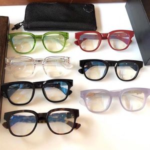 Diseñador de la marca Gafas de sol Marco de gafas Marco de gafas de moda Marcos de anteojos ópticos retro para hombres Mujeres Gafas de miopía con 220G