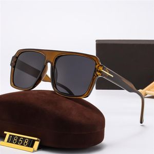 Lunettes de soleil de marque James Bond Tom Sunglass Super Star Celebrity Conduite Lunettes de soleil pour hommes Femmes Lunettes avec boîte 7 couleurs241L