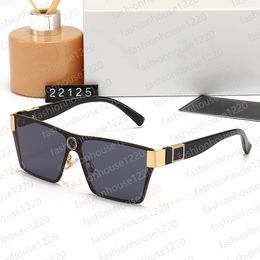 marque Designer lunettes de soleil Hommes Femmes Lunettes En Plein Air Coupe-Vent Lunettes PC Cadre Mode Classique Dame Lunettes de Soleil Miroirs ver hot1