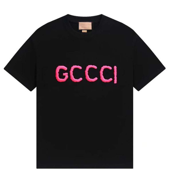 Brand Designer T-shirt de haute qualité Luxury Summer Goth Vêtements Blouse Mens Homme à manches courtes T-shir T-shir Tshirts nouvelles tenues d'extérieur 2024 Crop Tops American Y2K