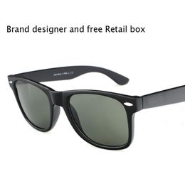 Brand Designer Vintage Retro Sunglasses pour hommes Femmes Unisexe Lunes Plance Frame UV400 Eyewear Oculos de Sol Drop With Bo7406650