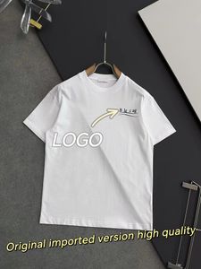 Brand Designer en gros T-shirt pour hommes et femmes à manches courtes à manches courtes 100% Collège Soft Silky Qualité correcte Voir l'image d'origine Contactez-moi