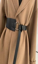 Cinturón de corsé ancho de diseñador de marca para mujer, cinturón Obi con lazo a la moda, cinturones de ocio, vestido de novia para mujer, Overcoat3509080