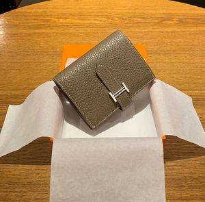 Merk Designer Dames Portefeuilles Klassieke Lychee Patroon Metalen Gesp Clutch Bags Dames Grote Capaciteit Multi-Card Vrouwelijke Coin Portemonnees Portemonnee