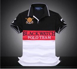 Marque DesignMermen à manches courtes T-shirt Brand Polo Men Men Dropship pas cher qualité Black Polo Team 1419 7440018