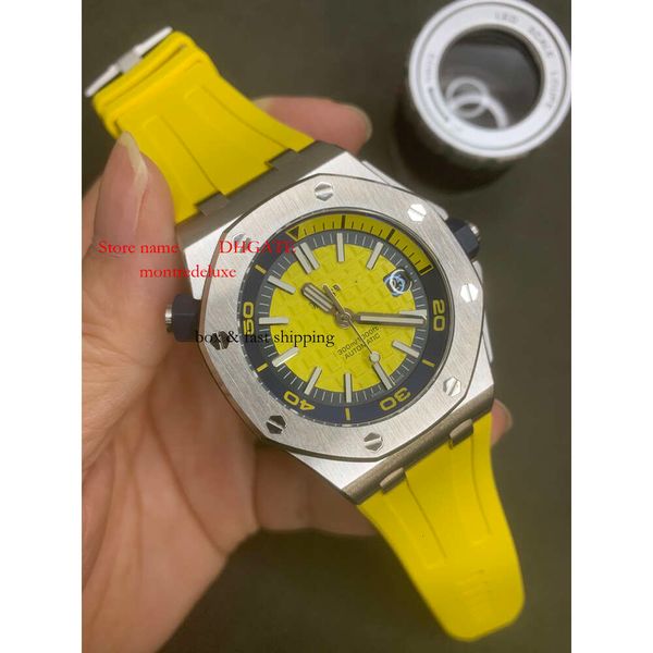 Brand Designers Mens 15703 Caliber Superclone Glass Top Watches Ceramics Wrist Wrists Aaaaa Men 15710 Designer 14,1 mm BF 42 mm mécanique S 2985