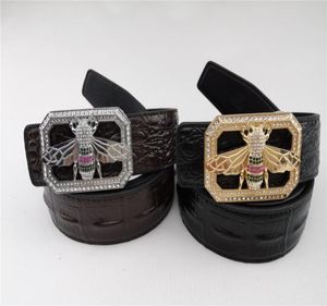 Merk Diamond Beer Buckle Belt Designer Belts Big Buckle Fashion Belt Leather Belt luxe gesp riemen voor mannen en dames1250663