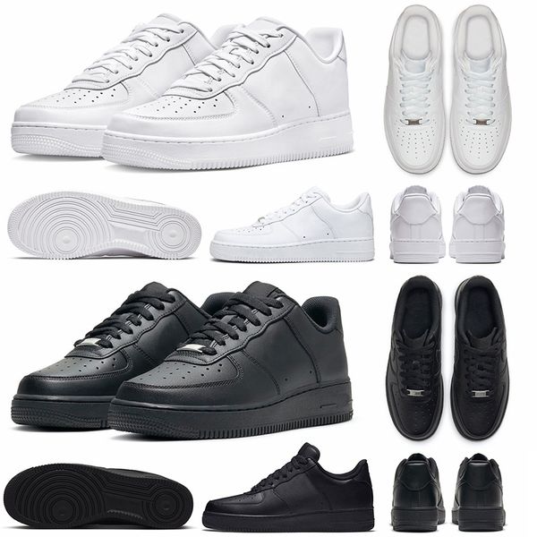 Marque Discount Hommes Femmes Flyline Chaussures de course Sports Skateboarding Ones Chaussures pour enfants High Low Cut Blanc Noir Baskets d'extérieur Baskets 25-46