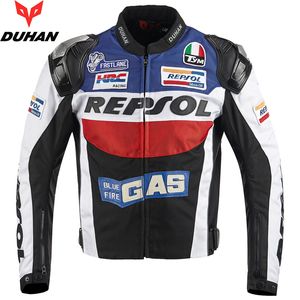 Duhan Motorcycle Jassen Moto GP REPSOL Motorbike Racing Jacket Topkwaliteit Oxford Riding Jersey