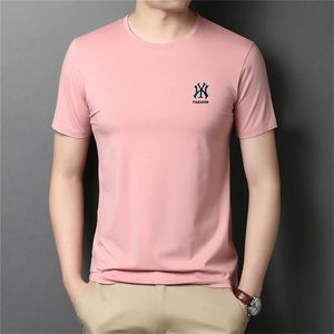 Marque EXQUISE BRODERY HOMMES 2024 SUMME COUPE COUPE COTTON T-shirt T-shirt Street Trend Casual Conforth Top Mens Portez 240524