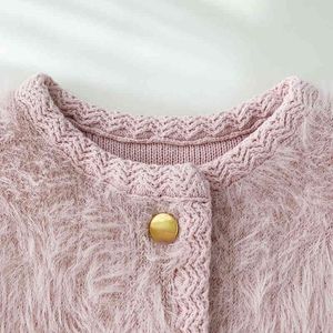Vestes pour femmes Marque Mode 2022 design design CE maison dames Plush Top Coat Rose Taille SML