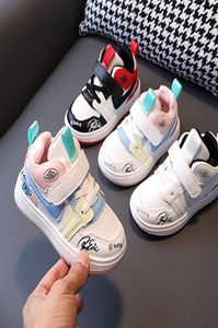 Merk mode meisje schoenen eerste wandelaars kleurrijke sneakers kinderen ademende anti slip peuterjongen 13 jaar oude baby sporttrainers 3207121