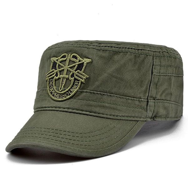 Casquette plate de Camouflage tactique de l'armée pour hommes et femmes, casquette de Baseball réglable d'été