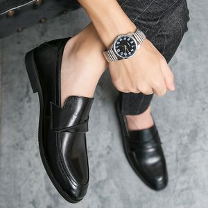 Merk mode oxford slippers casual schoenen lederen ontwerper heren s heren hoogwaardige heer Britse stijl luxueus b s tyle
