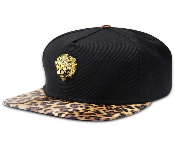 Brand Fashion Snapback Caps Lion Head Baseball Chapeaux pour couple Sports Hip Hop Rap Rap DJ Ball Cap pour hommes Femmes Gift6293399