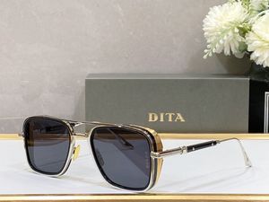DITA EPLX08 Gafas de sol para hombres, mujeres, anteojos retro, UV400, tonos para exteriores, marco de acetato, moda, dama clásica, gafas de sol, espejos con tamaño de caja 63-21