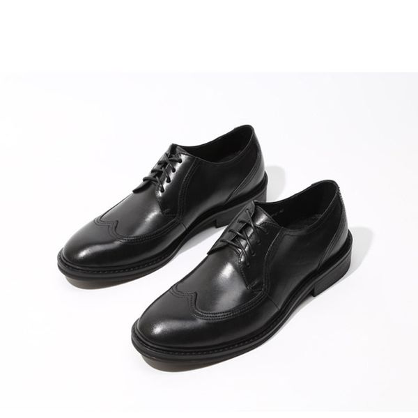 Marque formelle de haute qualité de haute qualité, hommes en cuir, costumes de commerce masculin de mariage mâle oxford chaussures de fête e44