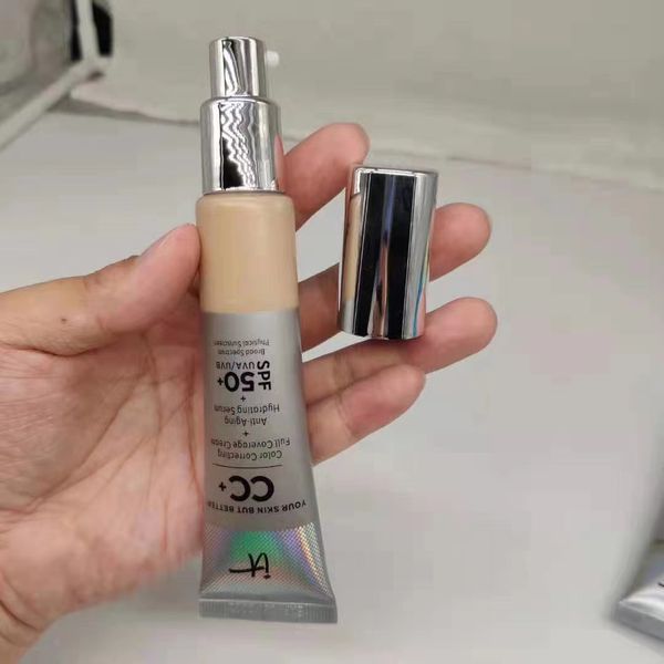 Fond de teint de marque maquillage cosmétique votre peau mais mieux CC + fond de teint à couverture complète sans huile couverture complète 32 ml