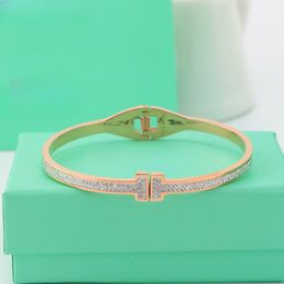 créateur de bijoux pour femmes bracelets d'ouverture complète pour femmes bracelet de luxe en or et argent 18 carats bracelet de tennis bracelet à breloques bracelet coeur