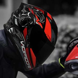 Marque véritable JIEKAI 316 haute qualité casque de moto intégral hommes course DOT capacete casqueiro casque 231226