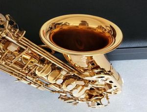 Saxophone Alto doré de marque YAS82Z, instrument de musique plat japonais avec étui, niveau professionnel 8918245