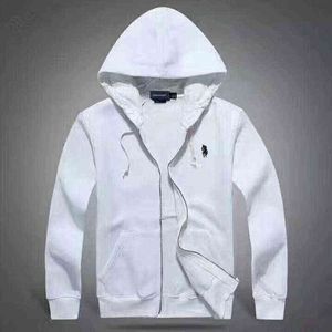 Brand Golf Hoodie Fleece Cardigan Hooded Jacked Jacket Men's Polo Fashion Borduurwerk groot formaat Winter Pure Color 23ess