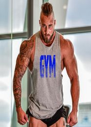 Brand Gym Clothing Fitness Men Top Top Mens Body Body Body Body Tops Cotton Cotton Singlet Sans Sans Sans