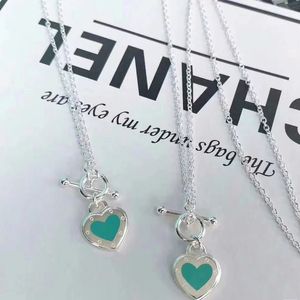 Merk hart dames designer ontwerper hoogwaardige roestvrijstalen hanger ketting sieraden geschenken
