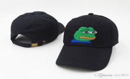 Merk Hip Hop Sad Meme Frog Strapback Baseball Caps Bone Snapback Hats For Men Women Bone 6 Panel Capte4338000