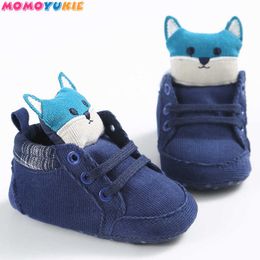 Marca Infant born Toddler Baby Boy Girl Kid Zapatos de suela blanda Cute Sneaker First Walkers Casual Baby Shoes 0-18Months 210713
