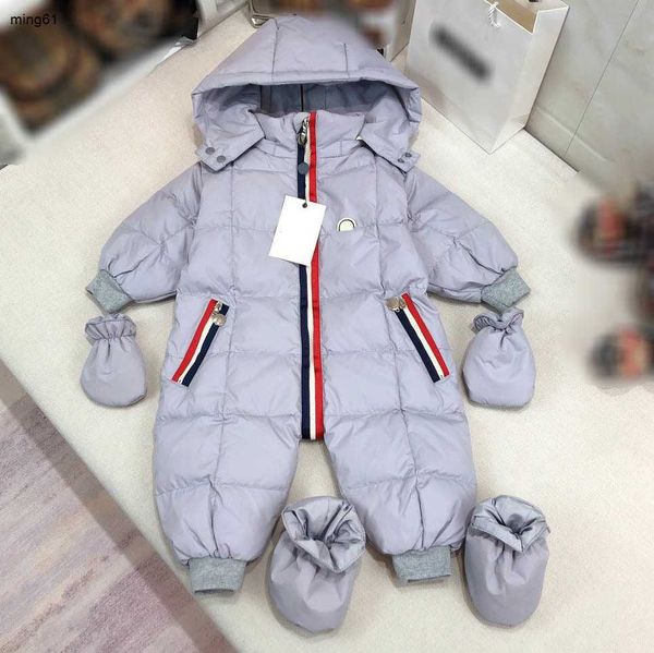 Monos infantiles de marca para niños y niñas, chaqueta de plumón de una pieza, tamaño 73-100, traje cómodo de invierno para gatear para recién nacidos, Jan10