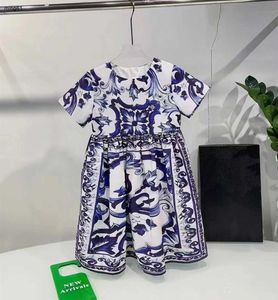 Marque enfants vêtements bébé filles vêtements d'été robe mignon fleurs enfants robes fête de mariage petite fille Costumes