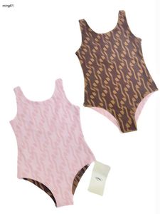 Brand Kids één-piepen Baby Swimsuit Meerdere stijlen Girls Swimwear Maat 80-150 cm Seaside Travel Clothing Child Beach Bikini's 24april