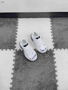 Marque Kids Sneakers Blue Letter Imprimé bébé chaussures décontractées Taille 26-35 Boîte de marque Emballage Boîte de haute qualité Chaussures de créateurs garçons 24mai