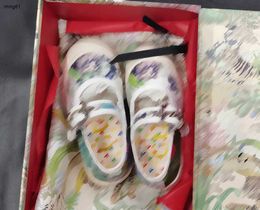 Brand Kids Sneakers Tiger Pattern Imprimé bébé chaussures décontractées taille 26-35 Brand de haute qualité Emballage Girls Boys Designer Chaussures 24mai