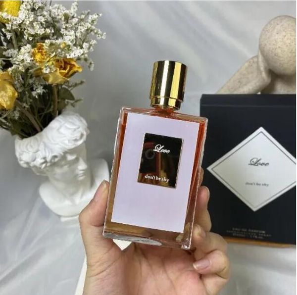Brand Kilian Perfume 50ml Love Don't Be Shy Avec Moi bonne fille Gone Bad for Women Men Spray Long Larding High Fragrance High Version Quality Fast Ship