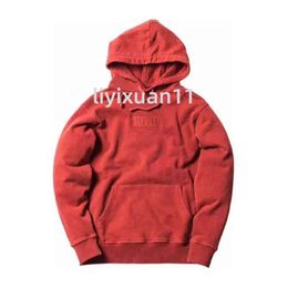 Brand Kith Designer Sweat à capuche Kith Sweatshirts Sweatshirts lavés Denim Y2k Men Femmes Box Sweat Hooded Sweat Hoodie Luxur 6292