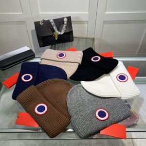 Chapeau tricoté en cachemire de marque pour hommes et femmes, chapeau en laine classique à pointe chaude, Six couleurs au choix, nouvelle collection automne