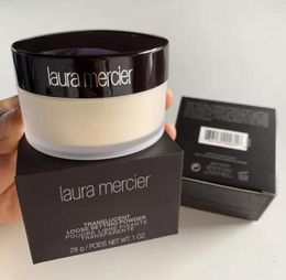 Merk Laura Mercier doorschijnende losse setting poeder 29 g make -up met plastic verzegeld4826177