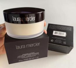 Merk Laura Mercier doorschijnende losse setting poeder 29 g make -up met plastic verzegeld4876004