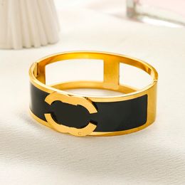 Brand Letter Bangles Bracelet Fashion Classic Bijoux Designer Bracelet Bracet Metal for Men and Women Lovers Gift