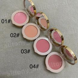 Marque Luminous Matte Joues et Yeux Blush Poudre 5.5g Fondation Palette de Maquillage en 4 Couleurs