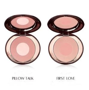 merk Makeup Pillow Talk First Love Sweet heart blush 2 kleuren rush blusher goede kwaliteit gratis verzending Face Powder Cosmetics 8G
