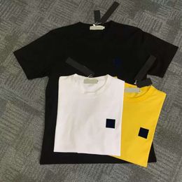 Camiseta de marca para hombre, Polo de algodón a la moda, tendencia de moda, Stones Island 688ss 2023