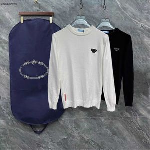 Marca hombres suéter Diseñador sudadera con capucha Suéteres de manga larga ropa para hombre Moda triangular LOGO sudadera con capucha cuello alto camiseta puente Mar 06