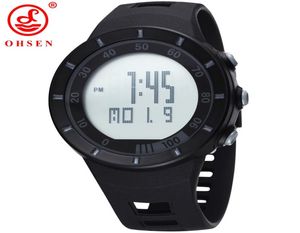 Brand Men Whole Digital Watch 2016 Style unisexe ohsen Sports Sports Date militaire Date de montre Calendrier Fonction ALARM REGOLIO MASCULINO2436650