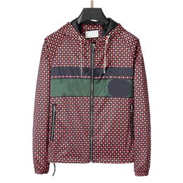 marque hommes veste designer pour hommes femme manteau printemps automne vêtements d'extérieur coupe-vent à capuche fermeture éclair homme vestes à capuche décontractées en dehors du sport asiatique