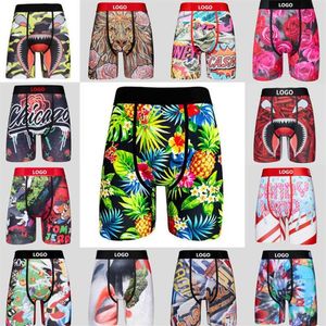 Merk Heren Shorts Designer Kleding Boxers Ondergoed Sexy Onderbroek Gedrukt Zachte Ademende Korte Broek Met Package236S