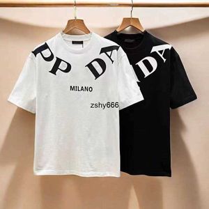 Brand Mens T-shirt T-shirt pour hommes décontractés T-shirt Alphabet 3D Stéréoscopique Print à manches courtes Best-vente Mentide Hip Hop Vêtements asiatiques Taille